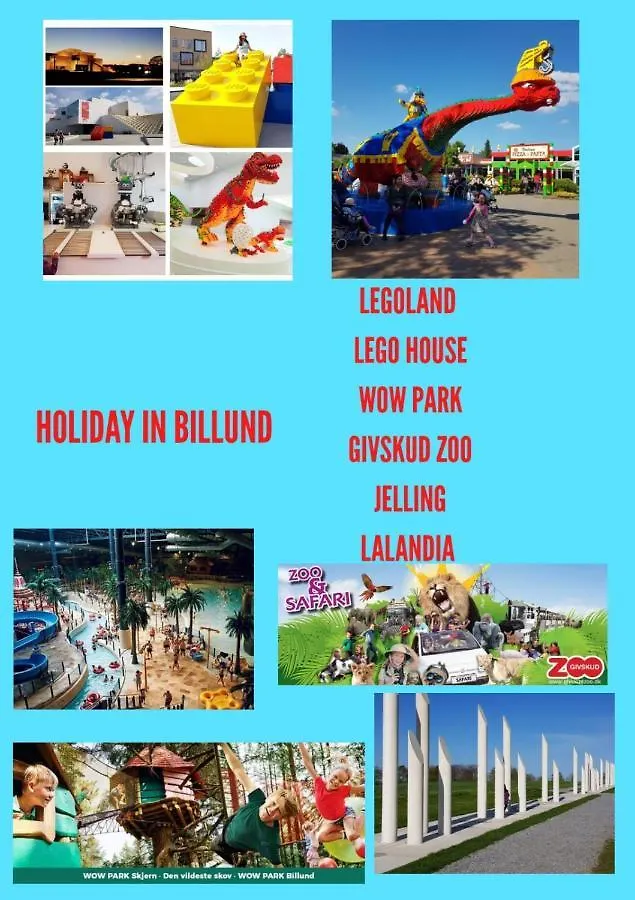 5 Minute Walk To Lego - 2 Bedrooms Loft Floor With Balcony Billund